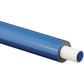 Uponor Uni Pipe PLUS rør 25 x 2,5 mm, isoleret. Rulle a 50 mtr. Blå