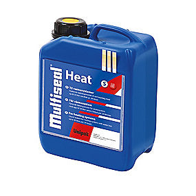 Unipak Multiseal Heat S flydende tætningsmiddel 2,5 ltr. Til varmeanlæg med væsketab op til 30ltr. per døgn.