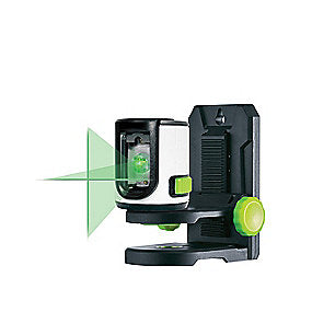 Laserliner streg-/krydslaser 49-081081 EasyCross Laser grøn set, indendørs rækkevidde 20m