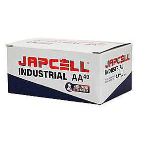 Japcell batteri 1,5V AA industrial- pakke a 40stk