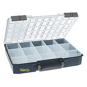 Raaco CarryLite 80 5x10-15 Sortimentsboks med 15 løse indsatse