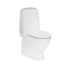 Ifö Spira Art toilet 6240 Indbygget S-lås. Til limning. Rimfree