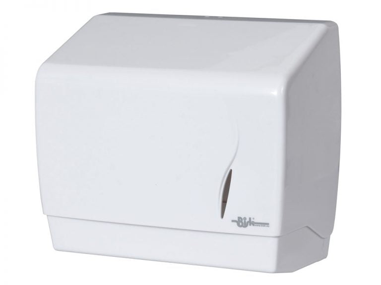 Papir dispenser Hvid - outlet