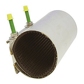 Romacon bandagemuffe 118-128 x 200 mm. 1-sidet bespænding. EPDM pakning. Syrefast stål AISI316