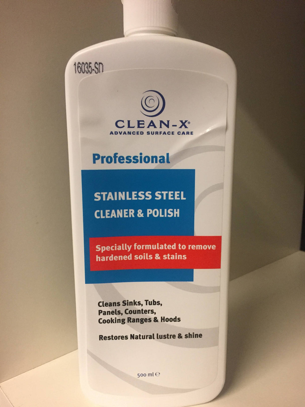 Clean-X Stainless Steel Cleaner & Polish